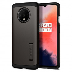 Carcasa Spigen Tough Armor OnePlus 7T Gunmetal foto