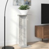 vidaXL Suport pentru plante 2 pcs Gri Beton 25 x 25,5 x 80,5 cm 899649