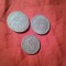 3 Monede URSS :15 kopeici 1932, 1933 si 10 kop 1934 ,cal. buna- f.buna