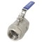 Supapă cu bilă Oţel AISI 316 PTFE 150mm - PNEUMAT
