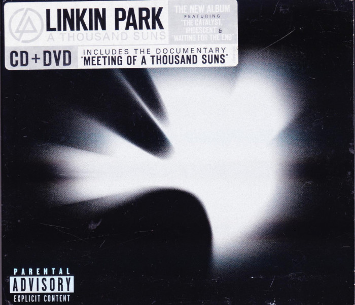 CD + DVD Rock: Linkin Park &ndash; A Thousand Suns ( 2 discuri originale, ca noi )