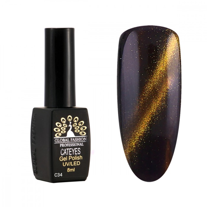 Oja semipermanenta Cat Eyes 8 ml, 34