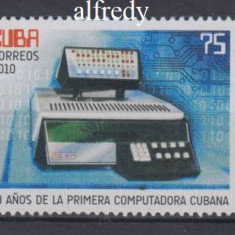 CUBA 2010, Computer, Tehnica de calcul, serie neuzata, MNH