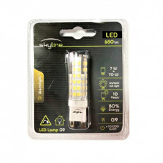 Bec LED SMD 7W Bulb Alb Natural 4000K G9 220V Skyline SL1392 foto