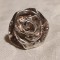 luxury ATHENA ITALIA impecabil INEL argint TRANDAFIR splendid OPULENT si MASIV
