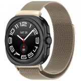 Curea Techsuit W009 pentru Samsung Galaxy Watch Ultra, Bej