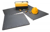 Set 4 Covorase Anti-Oboseala Asamblabile Tolsen 60x60 cm, Spuma EVA 10mm, Anti-Alunecare, Rezistent Uzura, Protectie Ergonomica