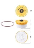 Filtru combustibil Toyota Land Cruiser 200 (J2) Motor 4.5 D V8 (VDJ200), 4.5 D4-D (VDJ200), diam. 98 mm, 45 mm, OE 2339017540