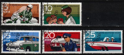 Serie completă timbru DDR (Ștampilat) - Mi: DD 1579-1583 (BLU2_02B-9 ) foto