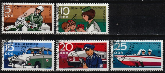 Serie completă timbru DDR (Ștampilat) - Mi: DD 1579-1583 (BLU2_02B-9 )