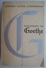 Convorbiri cu Goethe &ndash; Johann Peter Eckermann (cartonata)