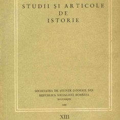 Studii si articole de istorie XVII