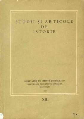 Studii si articole de istorie XVII foto