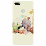 Husa silicon pentru Huawei P9 Lite mini, Cute Cartoon Animals