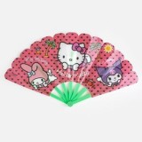 Evantai din Plastic Roz Hello Kitty &amp; Friends 24cm, CMCLASS