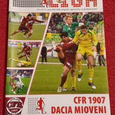 Program meci fotbal CFR 1907 CLUJ - "DACIA" MIOVENI (11.11.2007)