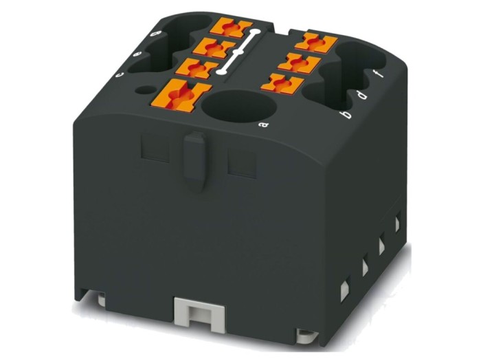 Conector de şine 24A 450V
