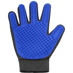 Manusa Perie FOXMAG24, Moale, Albastru/Negru, 24 cm