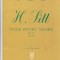 AS - H. SITT - STUDII PENTRU VIOARA, OP.32, CAIETUL III