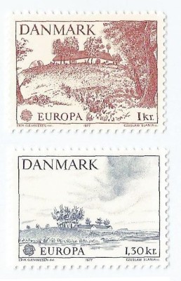 |Danemarca, Europa CEPT, 1977, MNH foto