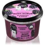 Organic Shop Body Scrub Blackberry &amp; Sugar exfoliant de corp pentru matifiere 250 ml