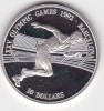 Cook Islands 10 Dollars Elizabeth II Olympics Barcelona 1992, Australia si Oceania, Argint