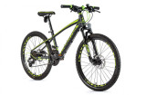 Bicicleta de copii Leader Fox Capitan, 21 viteze, frana pe disc-verde, 13, 24