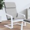 vidaXL Scaun de relaxare, gri deschis, material textil 351054
