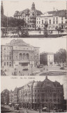 CP Timisoara colaj 3 Imagini ND (1930), Circulata, Fotografie, Timis