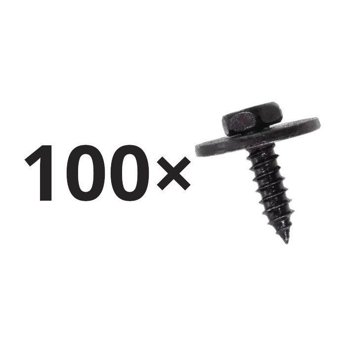 Set 100 holsurub BMW Seria 1, Seria 2, Seria 3, Seria 5, Seria 6, Seria 7, X1, X2, X3, X5, X6, Mini Cooper, sub scut sasiu, bara si ornamente