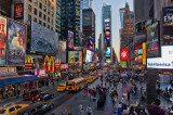 Fototapet de perete autoadeziv si lavabil NYC-Time Square, 270 x 200 cm