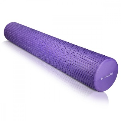 Rola Pilates Navaris, 90 x 15 cm, Mov, 45380.38 foto