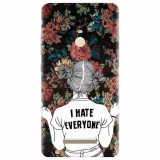 Husa silicon pentru Xiaomi Remdi Note 3, I Hate Everyone