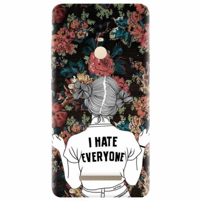 Husa silicon pentru Xiaomi Remdi Note 3, I Hate Everyone foto