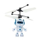 Jucarie interactiva robotel zburator cu telecomanda si inductie
