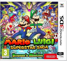 Mario &amp;amp; Luigi Superstar Saga + Bowser S Minions Nintendo 3Ds foto