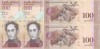 2 &times; 2014 (19 VIII), 100 Bol&iacute;vares (P-93hr) - Venezuela - stare UNC
