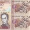 2 &times; 2014 (19 VIII), 100 Bol&iacute;vares (P-93hr) - Venezuela - stare UNC