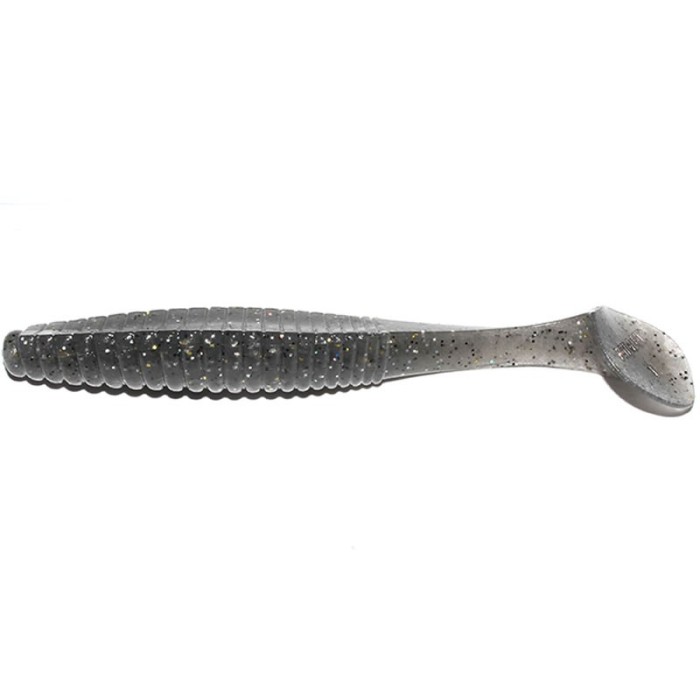 Shad Hide Up Stagger Original 3.5&quot;, 148 Natural Smoke Shad, 9cm, 8buc/pac