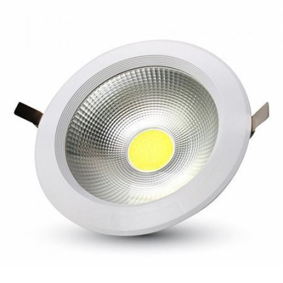 Spot led 10w 6000k alb rece foto