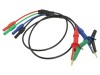 Cabluri de măsurare mufă banană terminal Kelvin x2