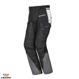 Cumpara ieftin Pantaloni motociclete femei Touring/Adventure Ixon All season model Balder LS culoare: negru/gri/albastru 2XL