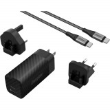 Incarcator retea Energizer A90MUC, 90W, PowerDelivery, cablu tip Type C to Type C inclus, Negru