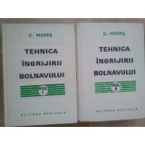 C. Mozes - Tehnica ingrijirii bolnavului, 2 vol. (Editia: 1974)