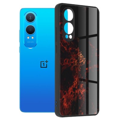 Husa OnePlus Nord CE4 Lite Techsuit Glaze, Red Nebula foto