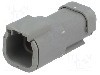 Conector auto, DTM, 4 pini, DEUTSCH - DTM04-4P-E003 foto