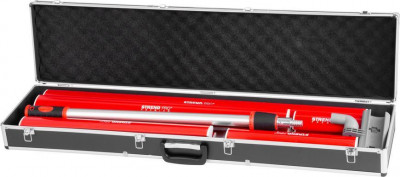 Strend Pro Premium Set de mistrie ergonomic, pentru mistrie și tencuială, 250-1000 mm, bară telescopică de 0,8-1,4 m, suport, foto