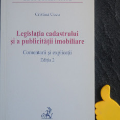 Legislatia cadastrului si a publicitatii imobiliare comentarii Cristina Cucu