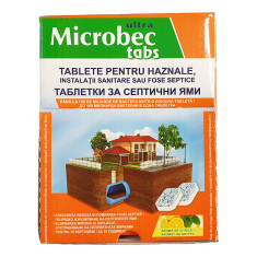 Tratament pentru fose septice si haznale Microbec, tablete 20 g