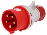 Conector alimentare AC trifazat 16A 400VAC IP44